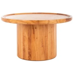Devin Round Coffee Table - Safavieh -Heaco GUEST b0b45725 48eb 48df 90a8 456eff9bea1c