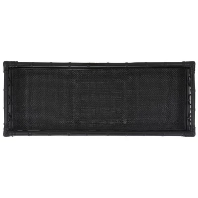 Isaiah 2-Teir Rattan Console Table - STG6509 - Safavieh 6 Isaiah 2-Teir Rattan Console Table - STG6509 - Safavieh - Image 4