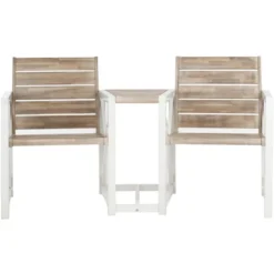 Jouana 2 Seat Bench - Outdoor - Safavieh -Heaco GUEST b12db031 361f 4117 aed1 d7300cc700ec