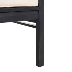 Carson 4pc Outdoor Set - Black/White - Safavieh -Heaco GUEST b1e1dc56 3c9d 4a85 96a0 7a40f2b356fa