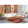 Lansen 4 Pc Corner Living Set - Indoor/Outdoor - PAT7055 - Safavieh