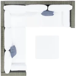 Analon Sectional Set - Indoor/Outdoor - PAT7716 - Safavieh -Heaco GUEST b472c450 d924 4a8b afa7 df0fc80bcb2b