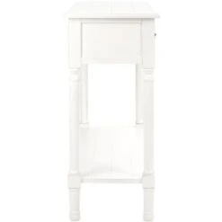 Primrose 2 Drawer Console Table - Distressed White - Safavieh -Heaco GUEST b6ea6205 6b9b 49e2 b52b 2f79a22afa1a