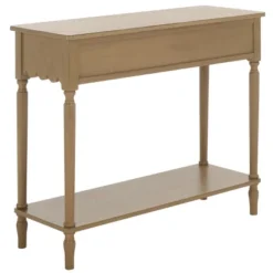 Haven 2 Drawer Small Console - CNS5738C - Brown - Safavieh -Heaco GUEST b8221dcc 15b3 4de4 8528 9f2854df16b9
