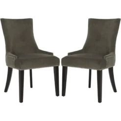 Lester 19" Dining Chair (Set Of 2) - Safavieh -Heaco GUEST b88ca25a 3db4 4292 9dad a1cd51007ade