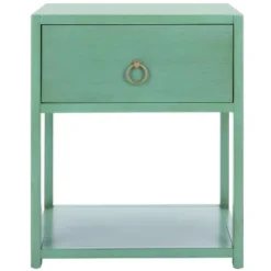 Sadie 1 Drawer 1 Shelf Nightstand - NST9201 - Safavieh -Heaco GUEST b9efc620 1e17 446a 94f1 d6afb7095b0b