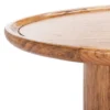 Flyte Oval Coffee Table - Natural - Safavieh -Heaco GUEST bc9537ad 21d5 449e 8a12 76495a6904df