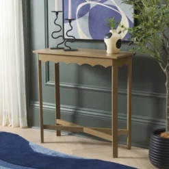 Seraphina Rectangle Console - CNS5745B - Brown - Safavieh