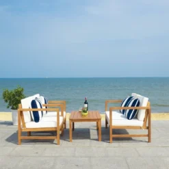 Montez 4pc Living Set With Accent Pillows - Natural/Beige/Navy - Safavieh 11 Montez 4pc Living Set With Accent Pillows - Natural/Beige/Navy - Safavieh -Heaco GUEST bd6e37d8 9d67 4a92 9749 da3ee4e779c9