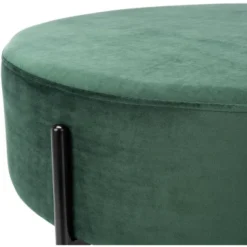 Lisbon Round Cocktail Ottoman - Safavieh -Heaco GUEST be711b07 0cef 401c a22c 5ab880213cec