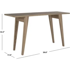 Manny Console Table - FOX4220 -Safavieh Couture -Heaco GUEST bed05e8f 9007 4eb3 9067 505fe28fc061