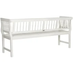 Brentwood Bench - Outdoor - Safavieh -Heaco GUEST c01c939a f18f 45e5 b7a9 d587babef067
