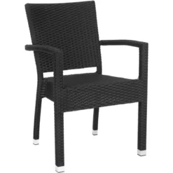 Kelda Stacking Arm Chair (Set Of 2) - Safavieh -Heaco GUEST c0482833 d7a3 4955 86ad dadc40e228c6