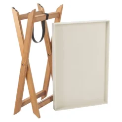 Terance Side Table - Natural/Beige - Safavieh -Heaco GUEST c099a0eb 0473 45d4 9aea 62655d2c6cbe