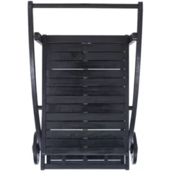 Lodi Outdoor Tea Cart - Safavieh -Heaco GUEST c18cc29c afd1 496f af34 e0985d2484a3