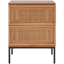 Zadie 2 Drawer Rattan Nightstand - NST5007 - Safavieh 31 Zadie 2 Drawer Rattan Nightstand - NST5007 - Safavieh -Heaco GUEST c28f37c7 a631 4ff5 891e 5d893b0f73c2