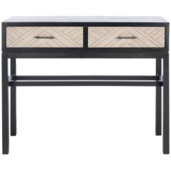 Ajana 2 Drawer Console Table - CNS5709 -Safavieh -Heaco GUEST c310a518 a589 4aee 97c7 4a01e0f7081f