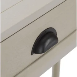 Christa Console Table With Storage - Vintage Grey - Safavieh -Heaco GUEST c34b5e02 a62b 4d02 af16 a9c62a003383