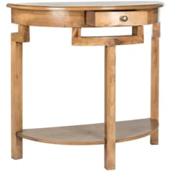 Liana Console - Oak - Safavieh -Heaco GUEST c3acb635 d679 4940 ad3c dd2dc7cb0747