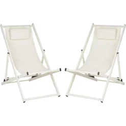 Camlin Sling Chairs (Set Of 2) - Safavieh -Heaco GUEST c47298fa 393e 4e11 ac0a 82530b136bc4