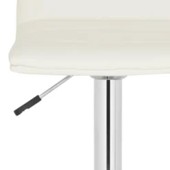 Arissa Swivel Bar Stool - White - Safavieh -Heaco GUEST c5ff5097 27fe 4775 b254 d30a2fd5dcf2