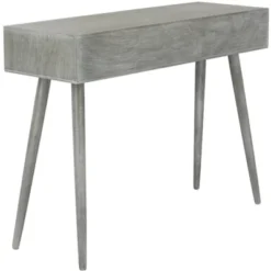 Albus 3 Drawer Console Table- Slate Grey - Safavieh -Heaco GUEST c67e1e01 685b 4cb4 bc1d d942784fd227