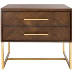 Estelle Nightstand - FOX6262 - Safavieh Couture -Heaco GUEST c8ac6b94 7289 4a81 8d32 7da6a28f4d0f