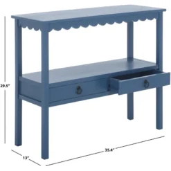 Haven Lower 2 Drawer Console - CNS5741 -Safavieh -Heaco GUEST ca033d36 0132 4c96 bbf3 07fcc907dc65