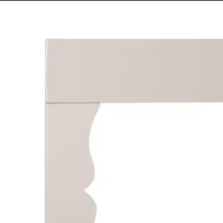 Beth French Leg Lacquer Stacking Console - Taupe - Safavieh -Heaco GUEST ca21a65f 4b58 463a 9902 fef90afaf071