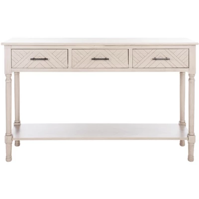 Peyton 3 Drawer Console Table - Safavieh 12 Peyton 3 Drawer Console Table - Safavieh - Image 10