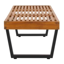 Heather 72" Bench - Outdoor - Safavieh -Heaco GUEST cc96bf4b 4816 47cf 93a1 b00e10fe6267