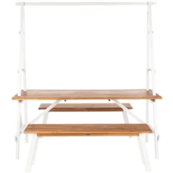 Willamy 3 Pc Dining Set - Outdoor - PAT6761 - Safavieh -Heaco GUEST ccdbbef9 dd44 418c 96d6 7fd25ce5ccf2