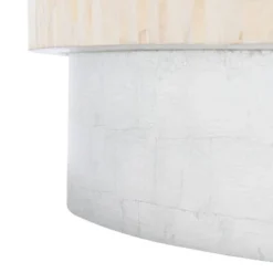 Scarlett Round Coffee Table - Natural - Safavieh -Heaco GUEST cd90e22a 82a1 45c4 81e5 d5c20ecb5925