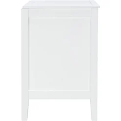 Tegan 2 Drawer Nighstand - White - Safavieh -Heaco GUEST cfafb09d 4cb2 40d9 a73c 2bcdd9d5d935