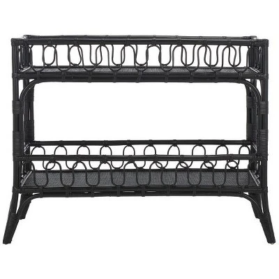 Isaiah 2-Teir Rattan Console Table - STG6509 - Safavieh 11 Isaiah 2-Teir Rattan Console Table - STG6509 - Safavieh - Image 9