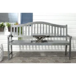 Mischa Bench - Outdoor - Safavieh