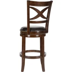 Santino Swivel Bar Stool - Safavieh -Heaco GUEST d58a938a c290 49a3 96c8 fc0748d2bcbc