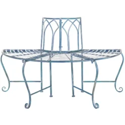 Abia Tree Bench - Outdoor - Safavieh -Heaco GUEST d60869e4 512a 43f2 bad4 4c5ff97c03a1