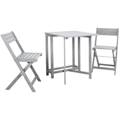 Gallo Balcony Bistro Set - Outdoor - PAT6751 - Safavieh 4 Gallo Balcony Bistro Set - Outdoor - PAT6751 - Safavieh - Image 2