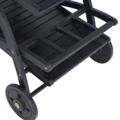 Lodi Outdoor Tea Cart - Safavieh -Heaco GUEST d782acf8 5f39 4b68 8fb6 c088b44abb63