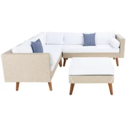 Analon Sectional Set - Indoor/Outdoor - PAT7716 - Safavieh -Heaco GUEST d79ed3db 18a8 4f17 a9cd a6fbba1e4d03
