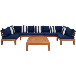 Granton 5 Pc Living Set - Indoor/Outdoor - PAT7054 - Safavieh -Heaco GUEST da57240a d6e5 4fdf 943c a5d498c21d67