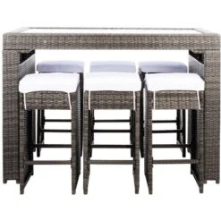 Horus Dining Set - Outdoor - PAT7502 - Safavieh 29 Horus Dining Set - Outdoor - PAT7502 - Safavieh -Heaco GUEST db34b443 8cbf 478f 9432 3906dd4f48fb