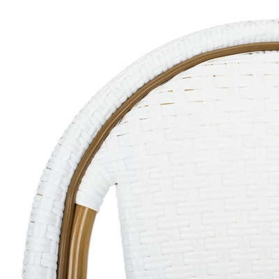 Salcha Indoor Outdoor French Bistro Side Chair (Set Of 2) - Safavieh 10 Salcha Indoor Outdoor French Bistro Side Chair (Set Of 2) - Safavieh - Image 8
