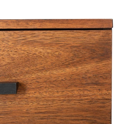 Marquise 1 Drawer Nighstand - Brown - Safavieh 3 Marquise 1 Drawer Nighstand - Brown - Safavieh