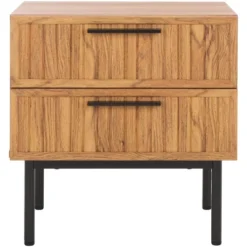 Axelle 2 Drawer Nightstand - NST9608 - Safavieh -Heaco GUEST dec81110 f2c7 4d03 8724 98bfa3bb2ecb