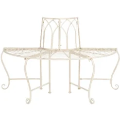 Abia Tree Bench - Outdoor - Safavieh -Heaco GUEST df3e4ce3 9ad4 4222 aea1 167054625194