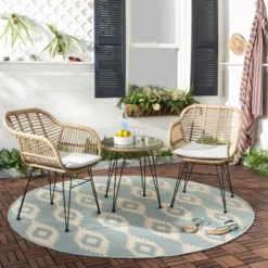 Alton 3 Piece Lounge Set - Indoor/Outdoor - PAT9004 - Safavieh 21 Alton 3 Piece Lounge Set - Indoor/Outdoor - PAT9004 - Safavieh -Heaco GUEST e12d8df9 3d10 49ba 97ad 787bd6352d8d