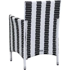 Kendrick Chair (Set Of 2) - Black/White - Safavieh -Heaco GUEST e1649f80 d21a 418a bfeb 0f34e2e926e9