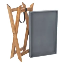 Alten Side Table - Natural/Gray - Safavieh -Heaco GUEST e22a36c7 dcd9 4d94 98f6 96b1c70e9384